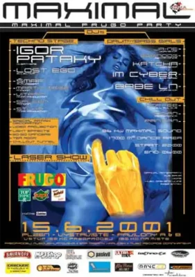 Party Maximal v roce 2001 na výstavišti