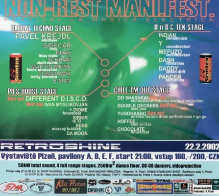 Retroshine - Non-rest.manifest na výstavišti v roce 2002