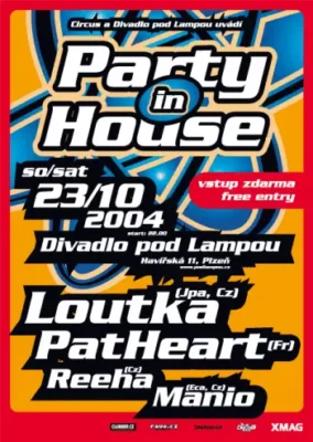 Party in House s Loutkou v Divadle pod lampou (2004)