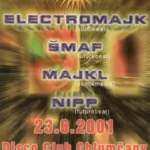 Party Time v roce 2001 v Chlumčanech