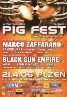 Pig Fest 2006 pod mostem Milénia