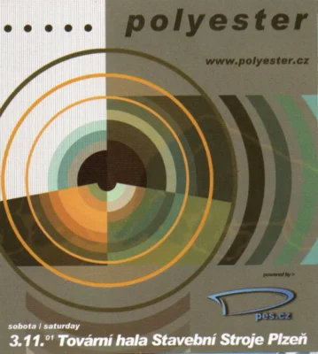 Polyester v roce 2001 v hale Stavebních strojů