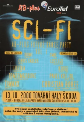 Sci-fi v roce 2000 v továrních halách Škoda na Borech