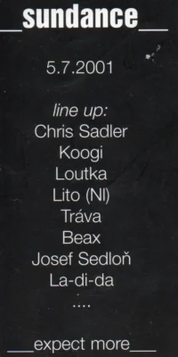 Sundance 2001 na výstavišti