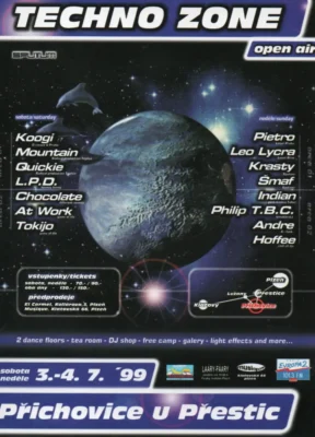 Techno Zone 1 v roce 1999 v Příchovicích
