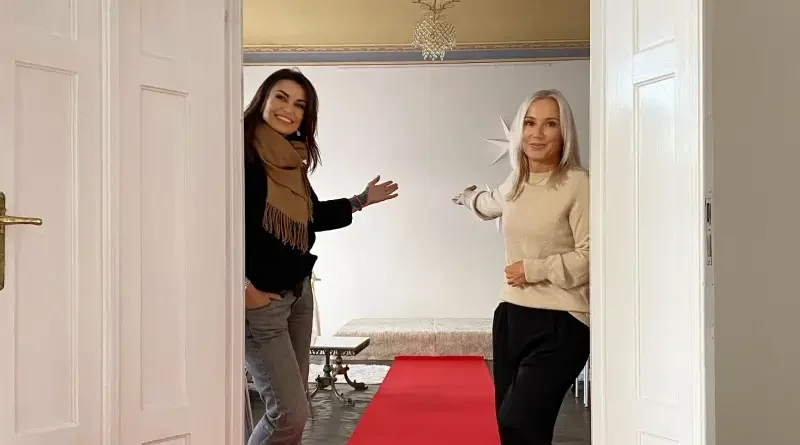 Dita Bezděková a Helena Skořepová