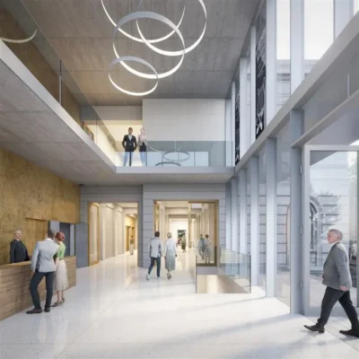 Sokolovna - vizualizace