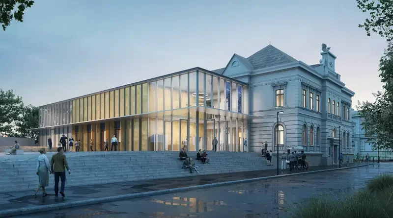 Sokolovna - vizualizace