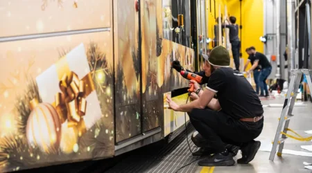 Vánoční tramvaj 2023