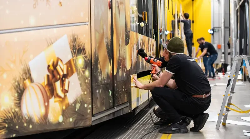 Vánoční tramvaj 2023