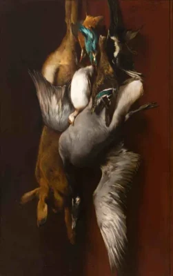 Jaroslav Čermák, Lovecké zátiší, 1872, ZČG