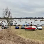 Kluziště na louce v Dobřanech