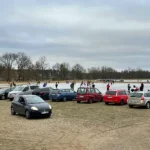 Kluziště na louce v Dobřanech