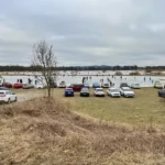 Kluziště na louce v Dobřanech