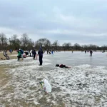 Kluziště na louce v Dobřanech