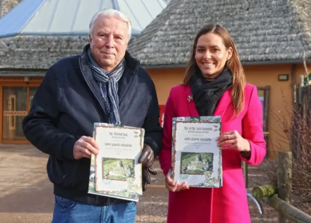 Čestnými kmotry gepardů se stali Mgr. Lucie Kantorová a Ing. Vlastimil Gola