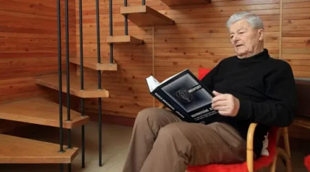 Ing. Bohumír Baxa během předání 13. 3. 2024