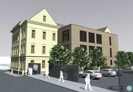 Budova školy na Doubravce