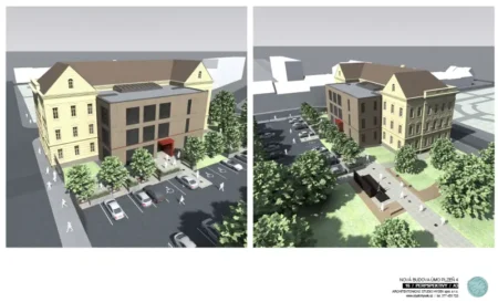 Budova školy na Doubravce