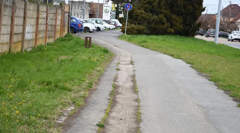 Stezka před opravou