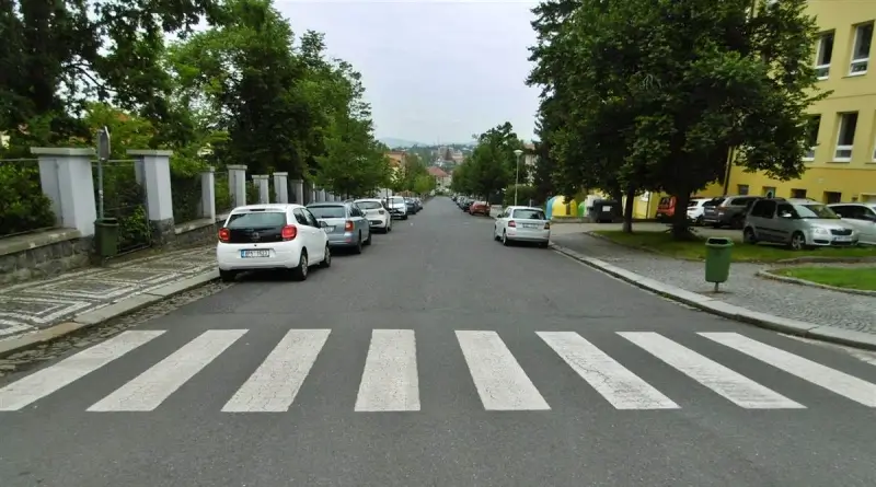 Ulice Žižkova v Klatovech