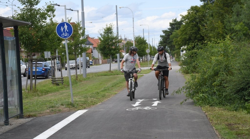 Cyklostezka na Slovanech