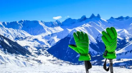 lyžařské rukavice