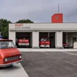 Hasičká stanice na Skvrňanech