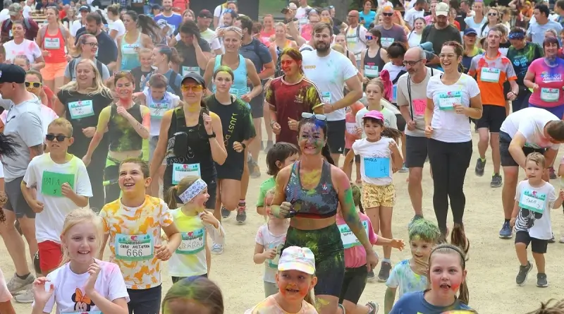 Barevný běh Sportmanie 2024