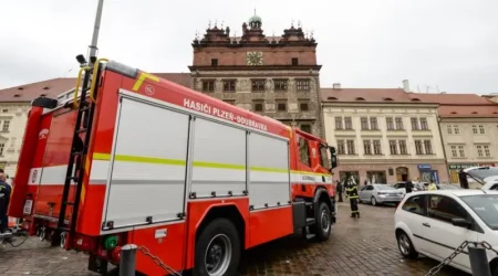 Dobrovolní hasiči v Plzni