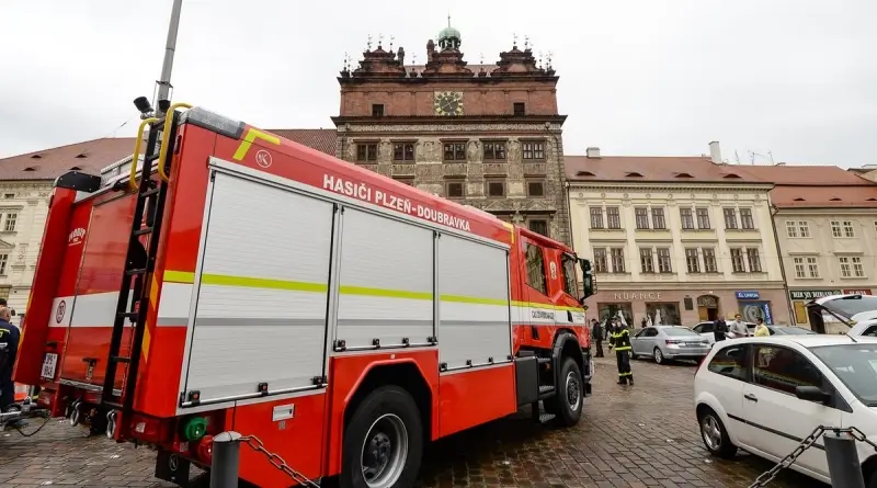 Dobrovolní hasiči v Plzni
