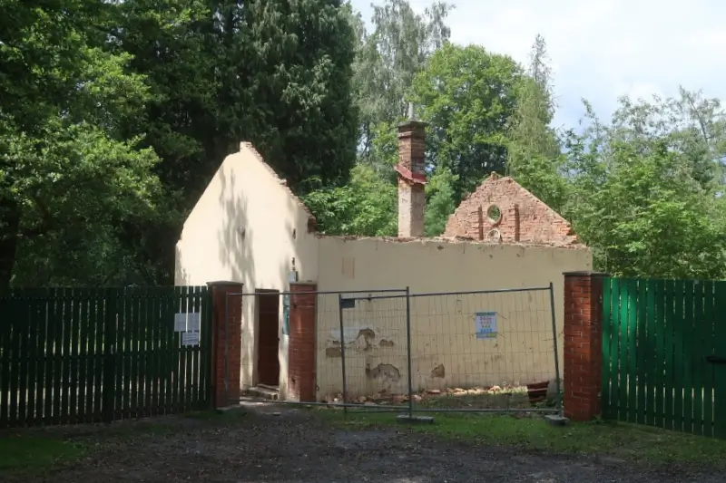 Luftova zahrada - starý objekt