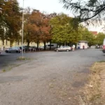 Prostor před zimním stadionem