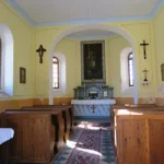 Interiér příchovické kaple