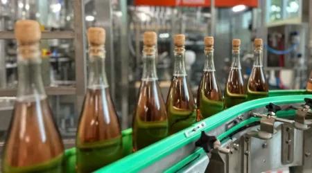 Stáčecí linka ve Starém Plzenci