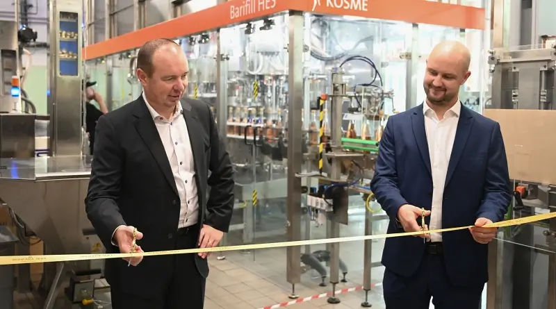 Zleva Ondřej Beránek, ředitel společnosti, Ondřej Pecha, technický ředitel