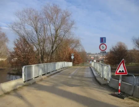 Most přes Mži v Radčicích