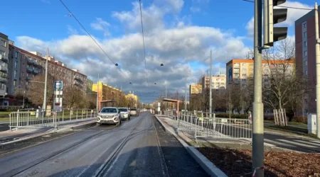 Koterovská po rekonstrukci