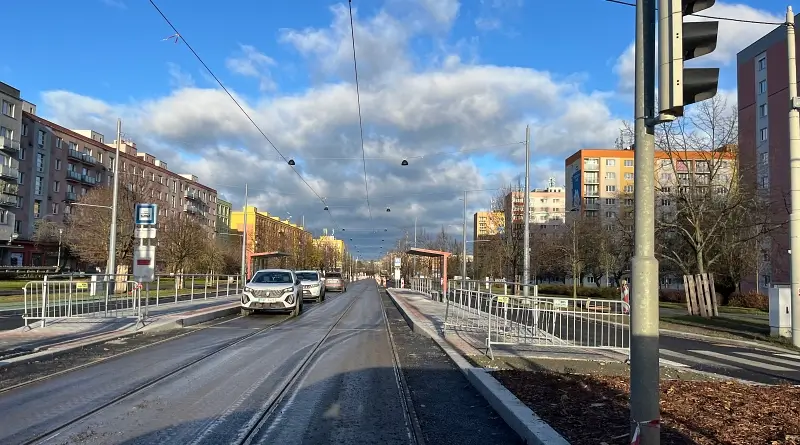 Koterovská po rekonstrukci