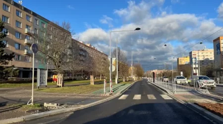 Koterovská po rekonstrukci