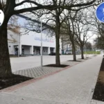 Prostor před zimním stadionem