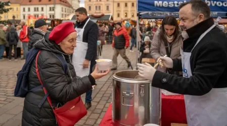 Vánoční polévka Plzeň 2024