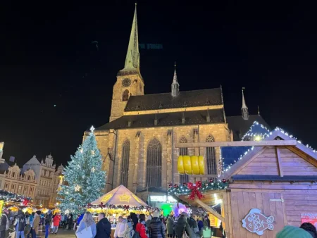 Vánoční strom Plzeň 2024