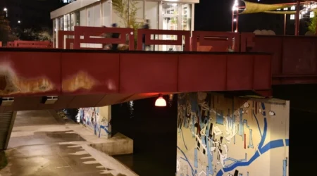 Osvětlená náplavka