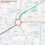 Schéma uzavírek a objízdných tras