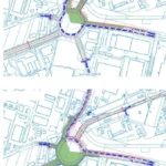 Schéma uzavírek a objízdných tras