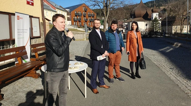 Osvětlení v Železné Rudě