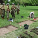 Polní nemocnice v Borském parku