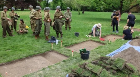 Polní nemocnice v Borském parku