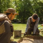 Polní nemocnice v Borském parku